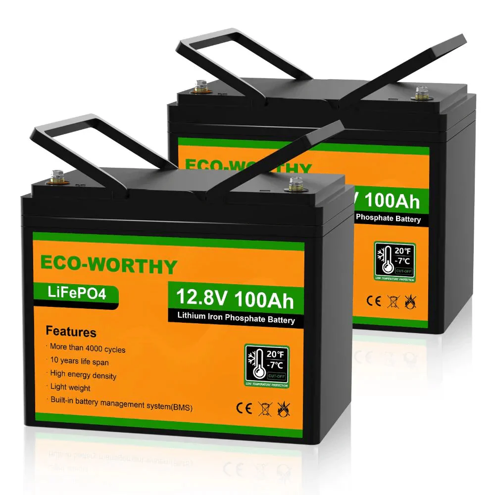 B2B-LiFePO4 12V 100Ah Lithium Iron Phosphate Battery With Low Temperature Protection - Image 13